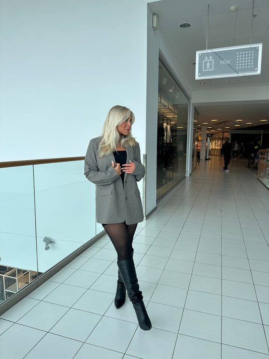 VMPIA Blazer - Light Grey Melange