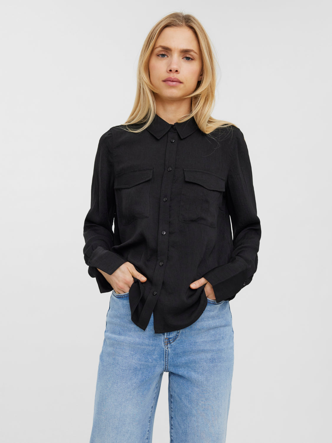 VMSUNNY Shirts - Black