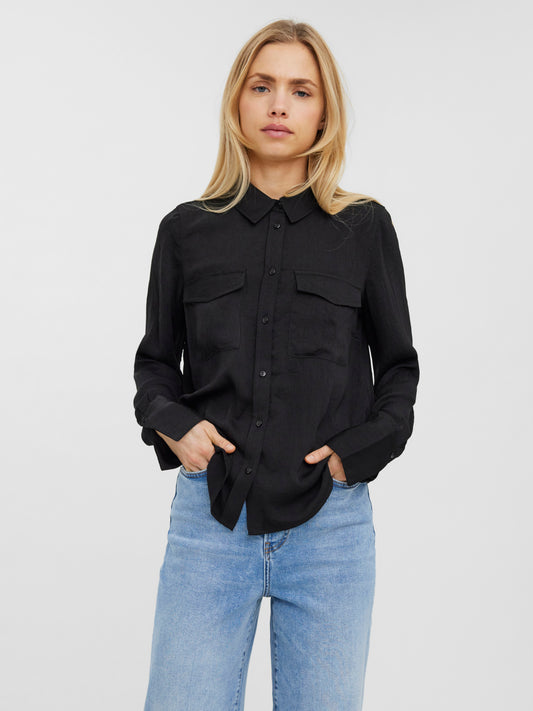VMSUNNY Shirts - Black