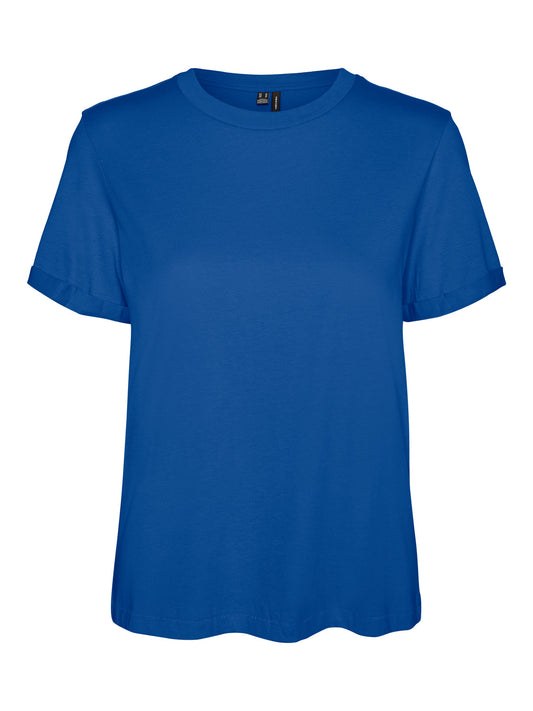 VMPAULA T-Shirt - Beaucoup Blue