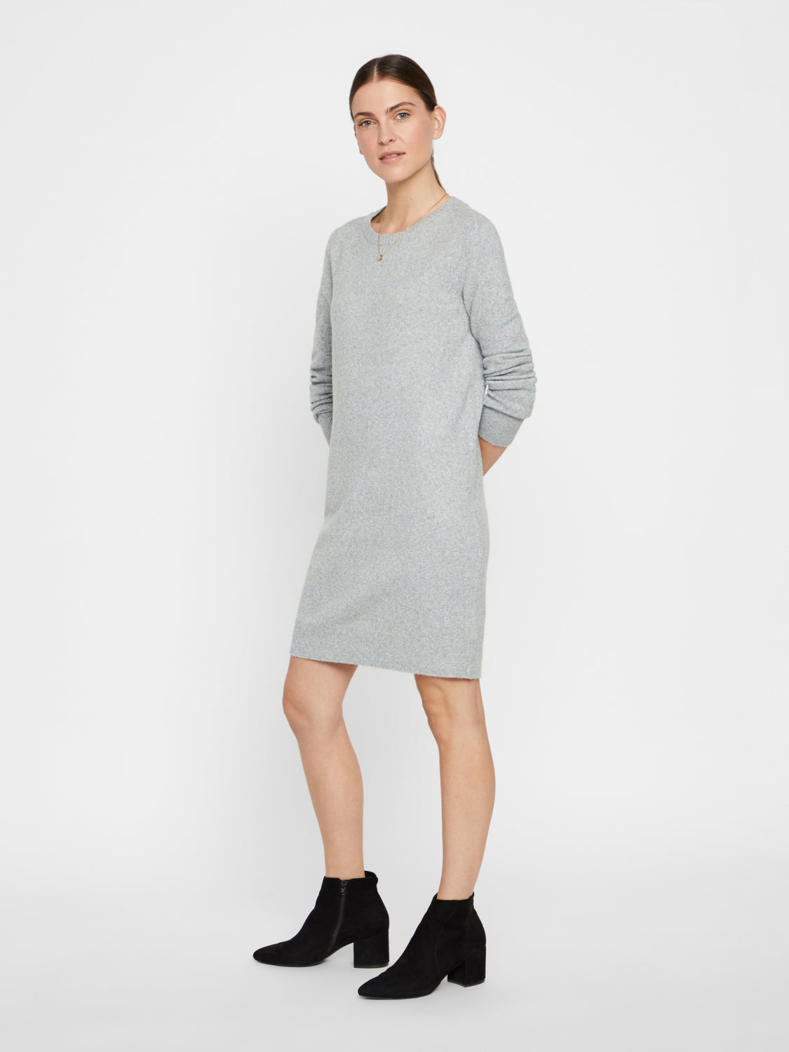 VMDOFFY Dress - Light Grey Melange