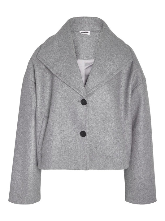 NMHALSTON Jacket - Light Grey Melange